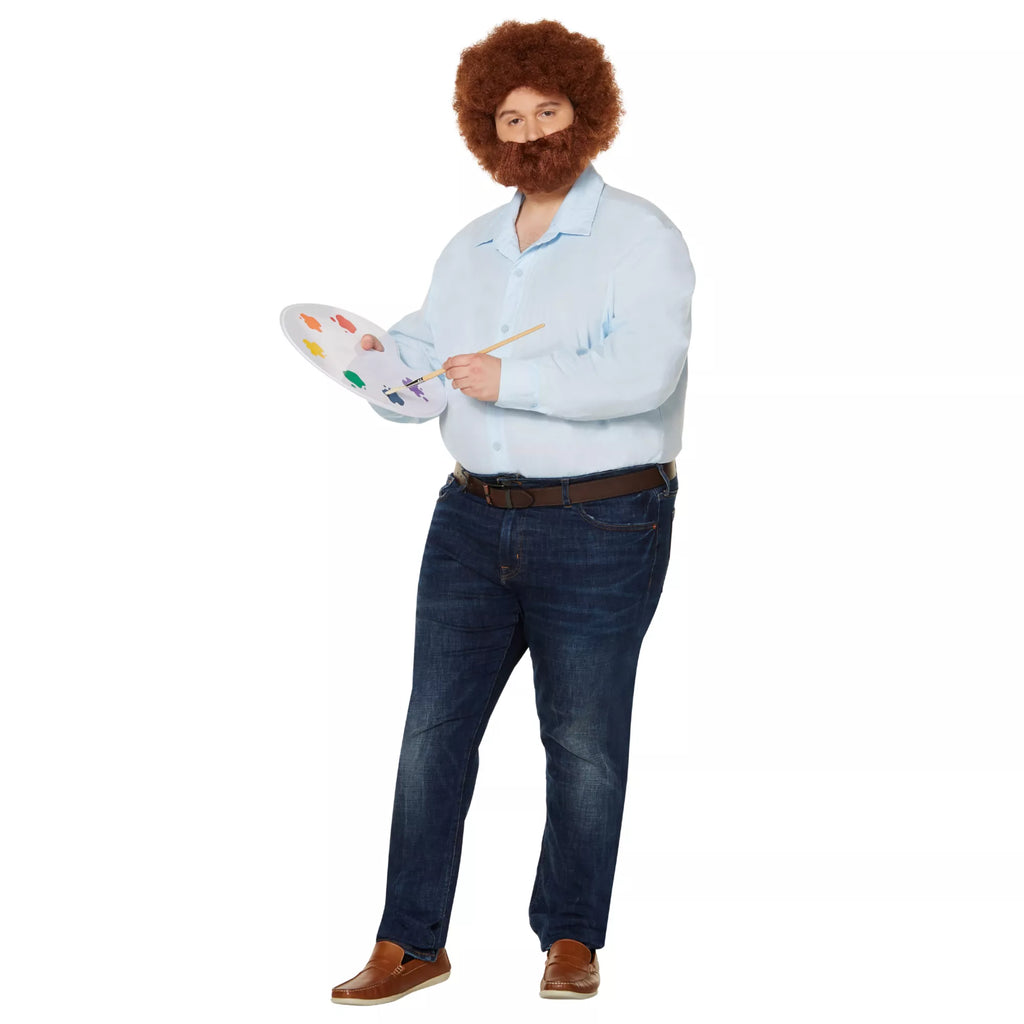 Adult Bob Ross Plus Size Costume