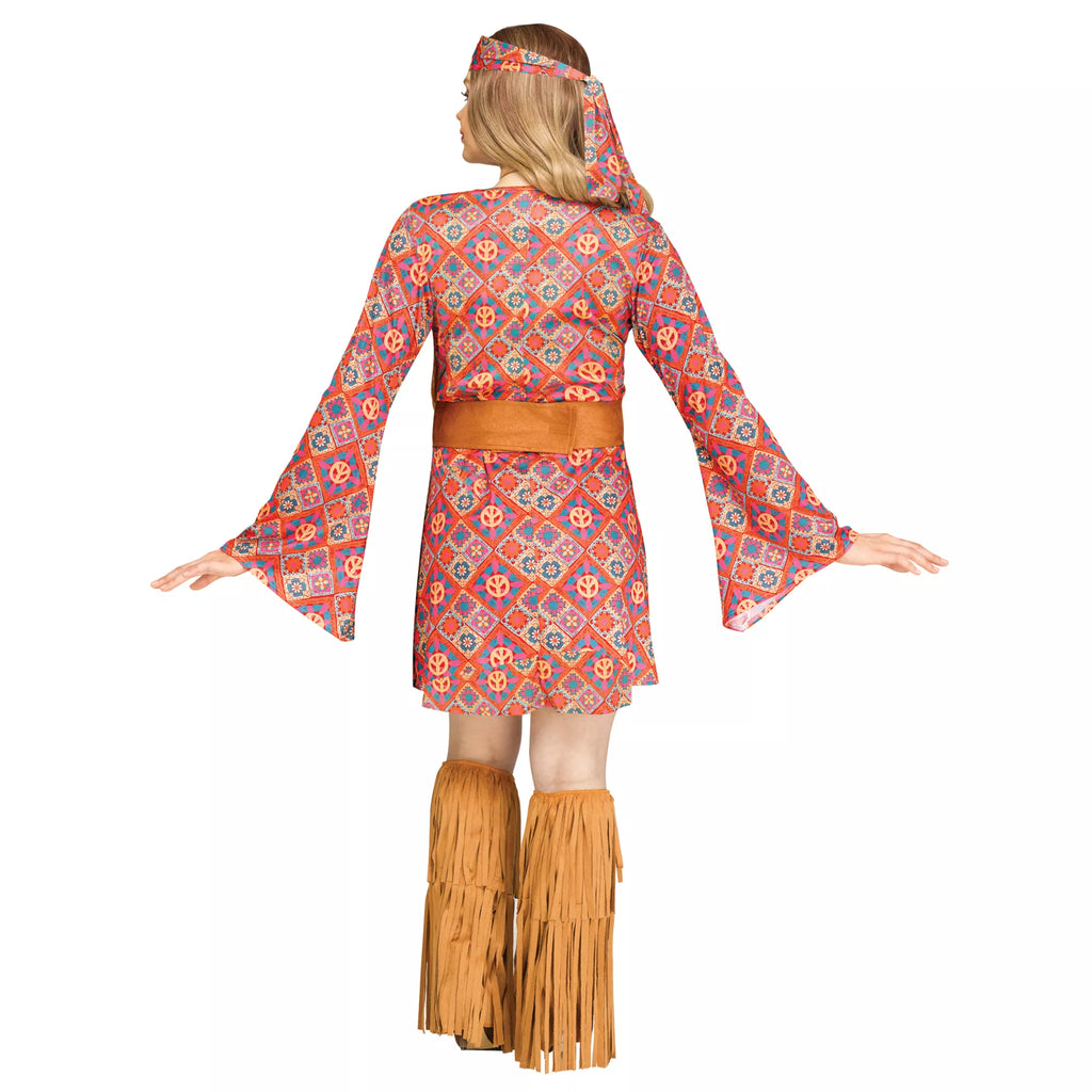 Adult Free Spirit Hippie Plus Size Costume