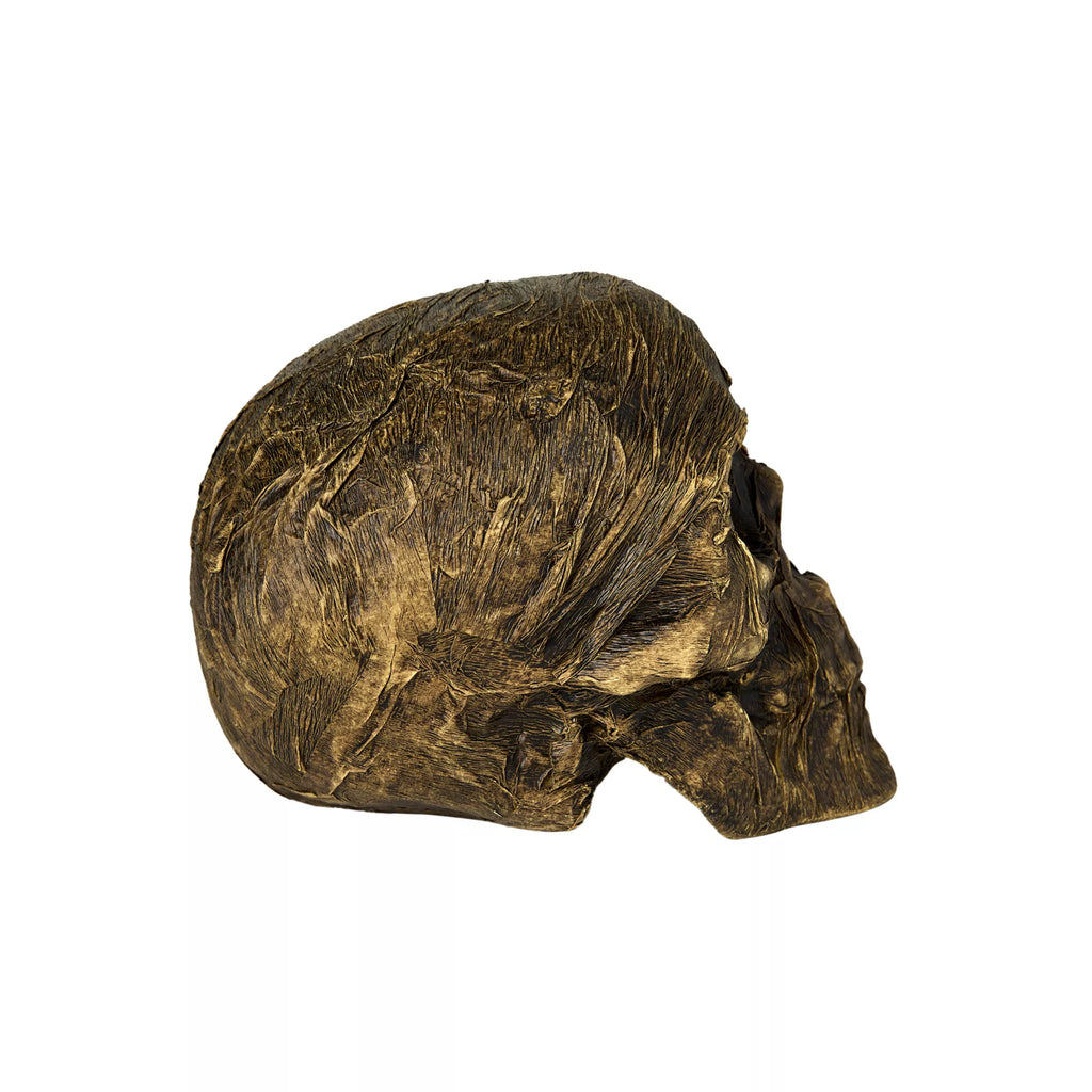Wrapped Skull Decoration