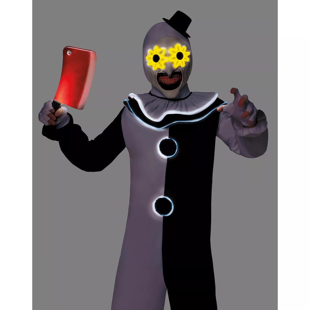 Adult Art the Clown Light-Up Costume - Terrifier