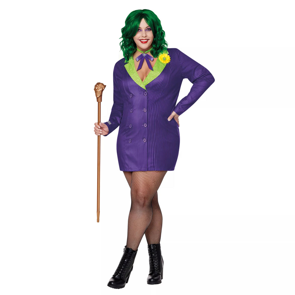 The Joker Blazer Dress Costume - DC Villains